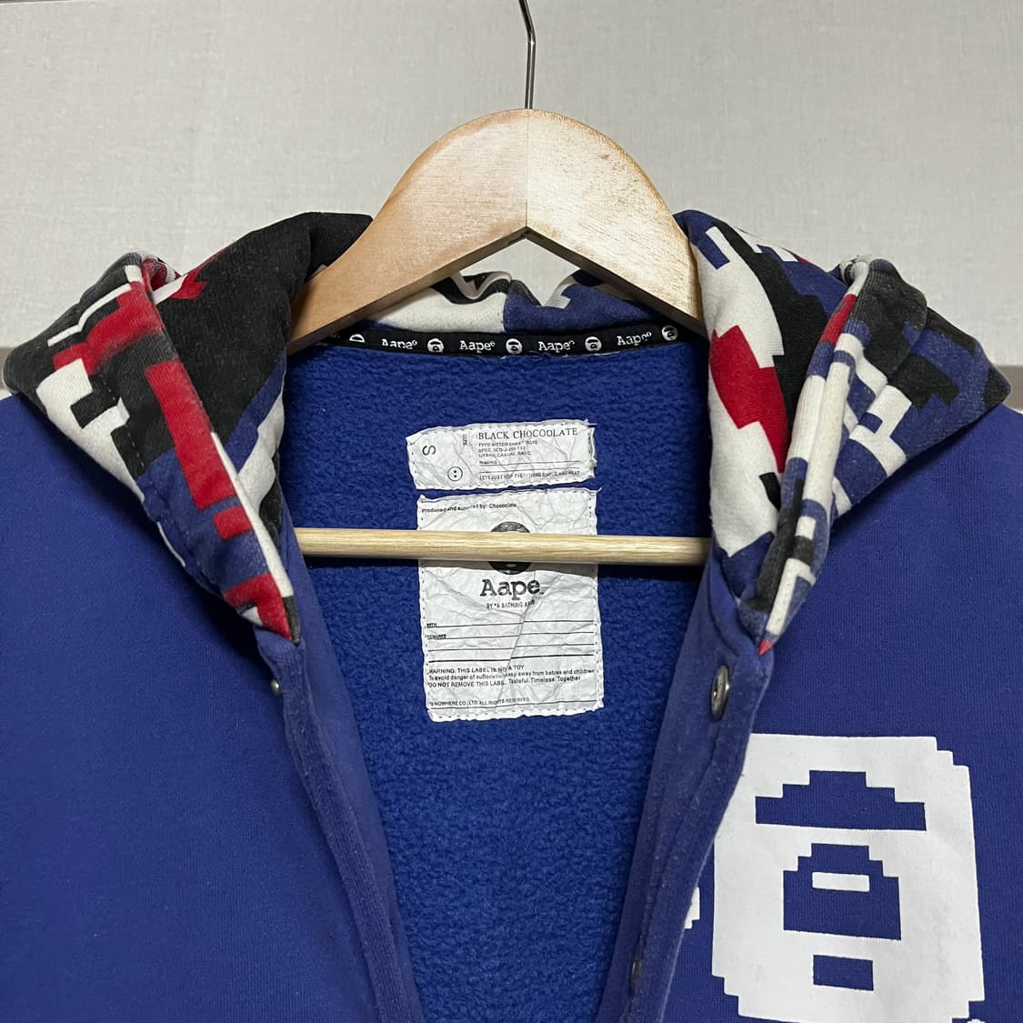 CHOCOOLATE x AAPE 후드 자켓 S 상품이미지4