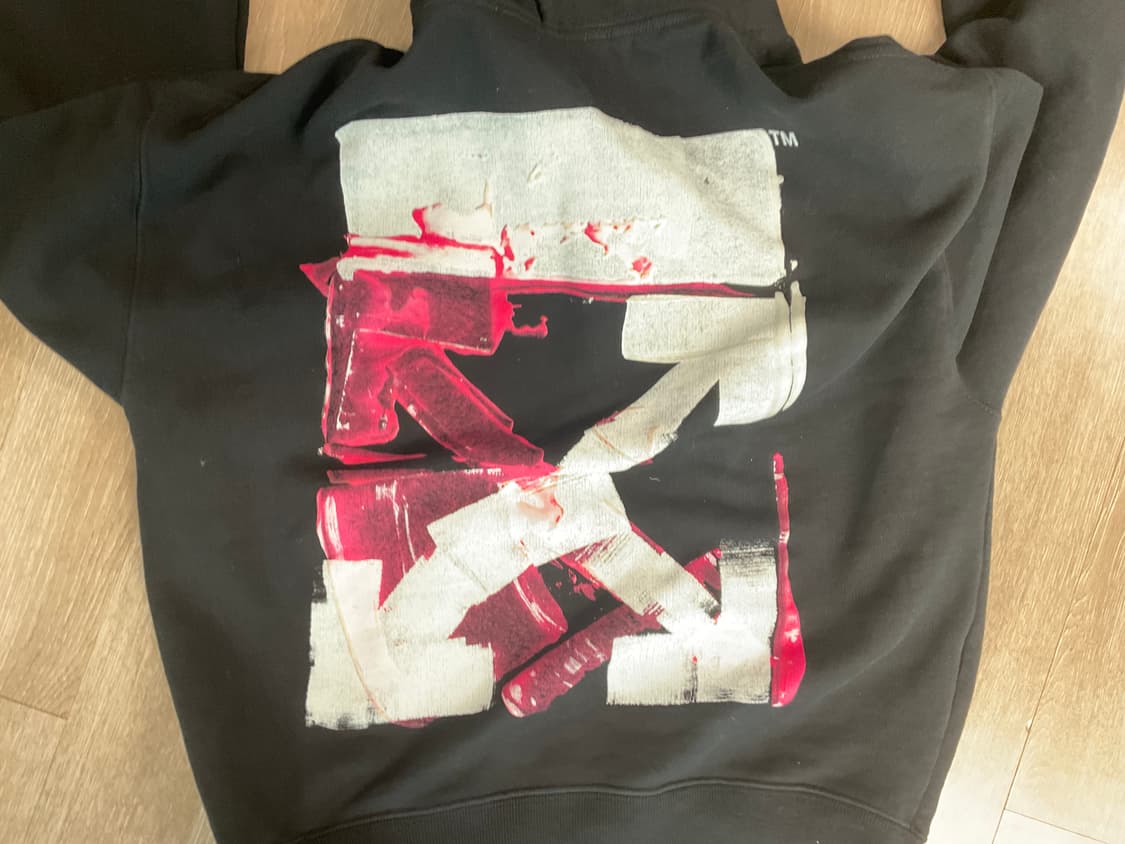 오프화이트 21fw 후드티 상품이미지1