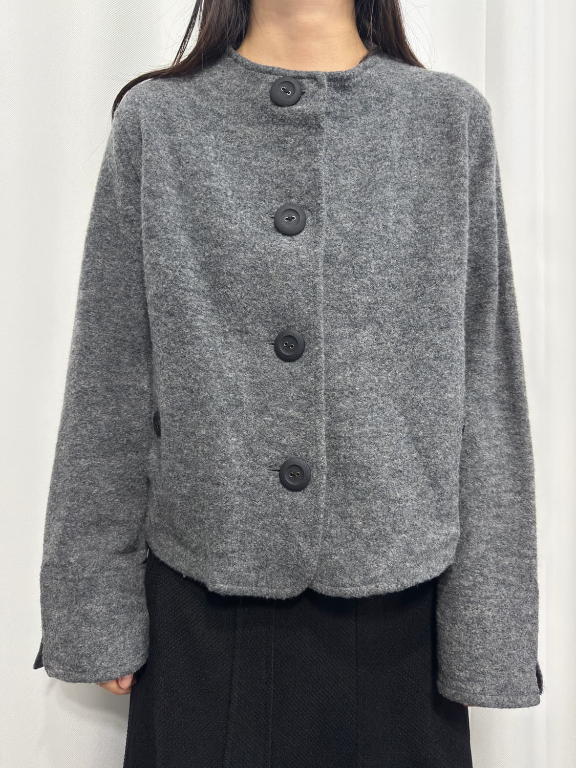 granpus button wool jacket 상품이미지1