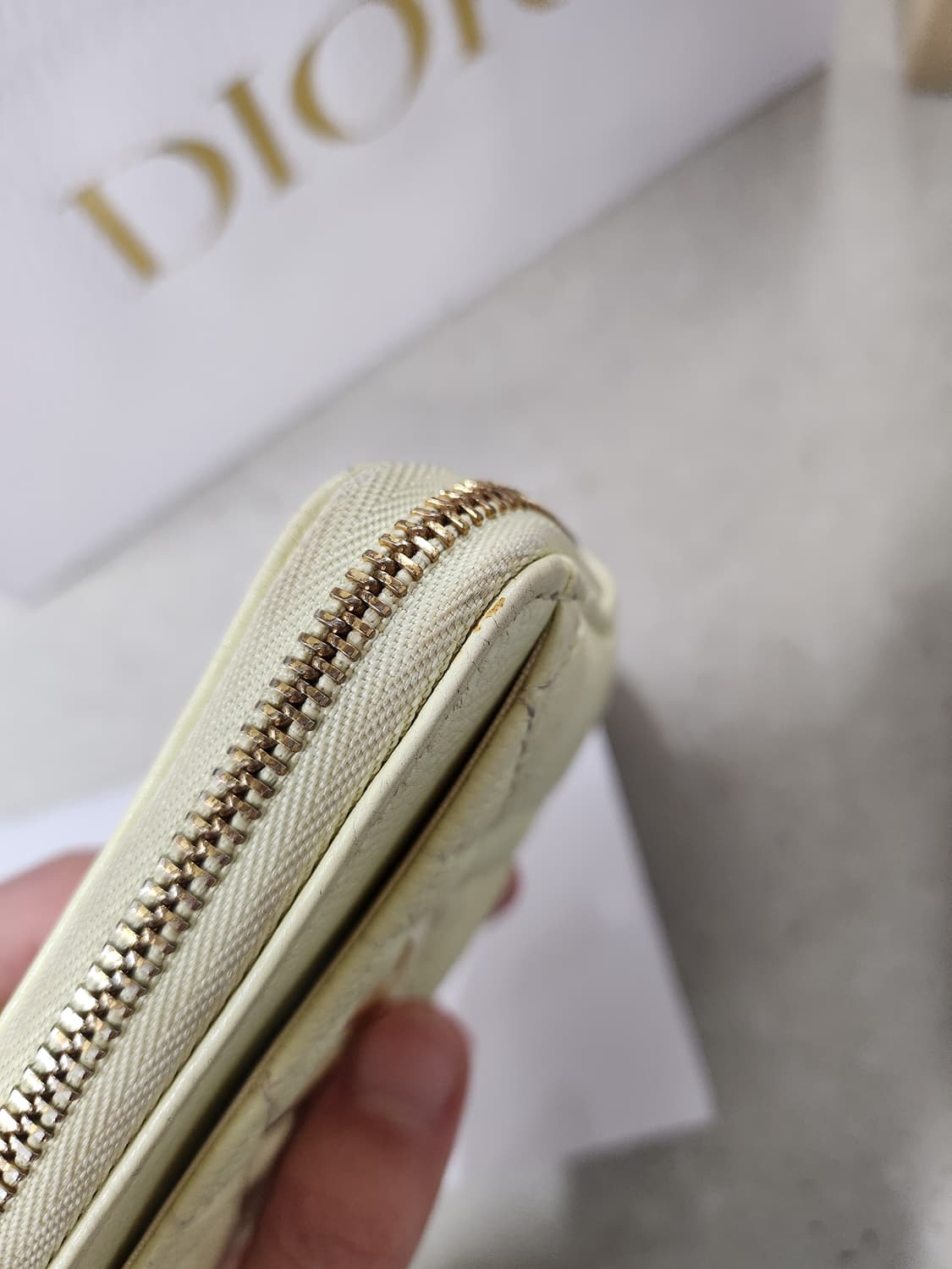 (정품)디올 카로 라벤더 카나쥬 카드지갑 상품이미지9