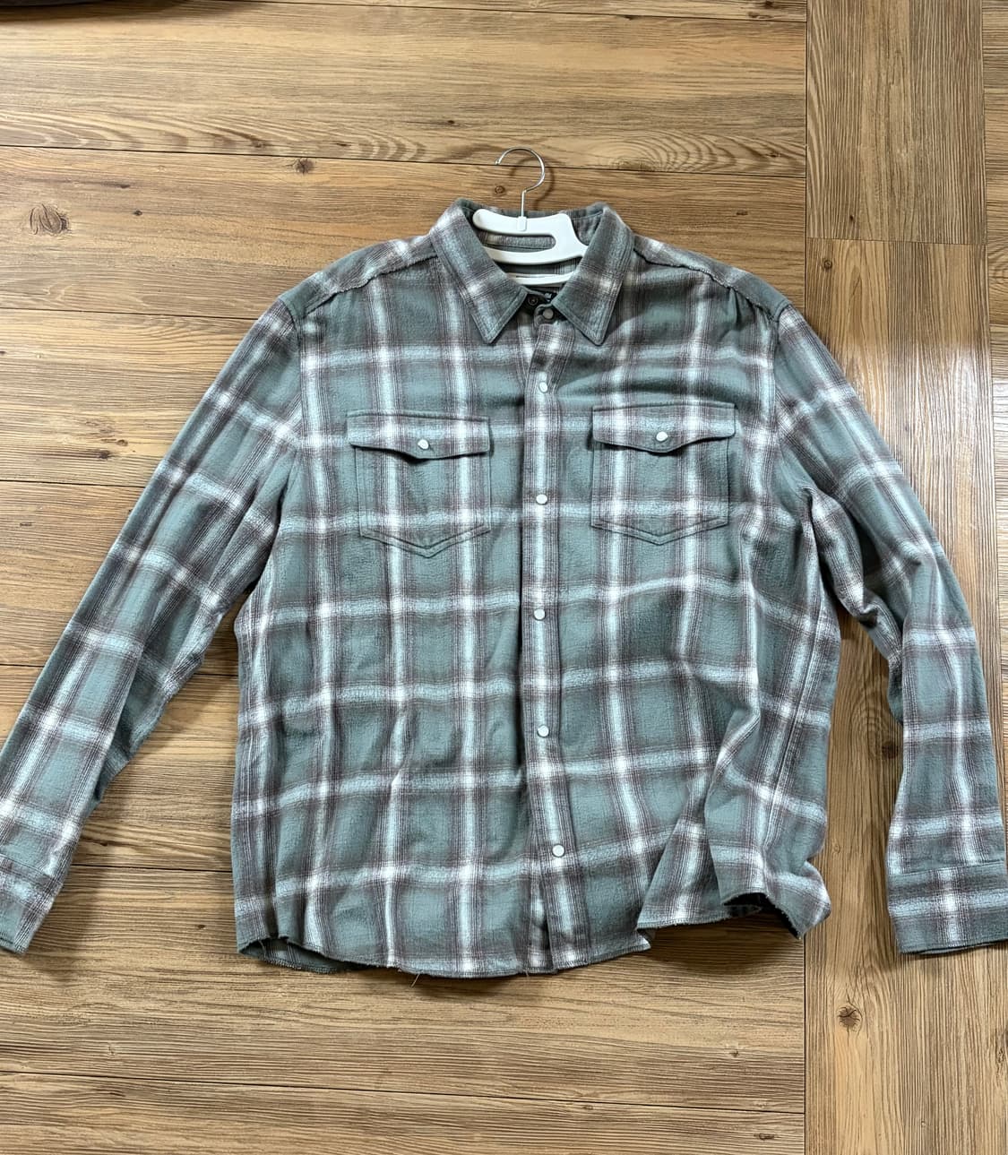 Etce FLANNEL CHECK SHIRT L 상품이미지2