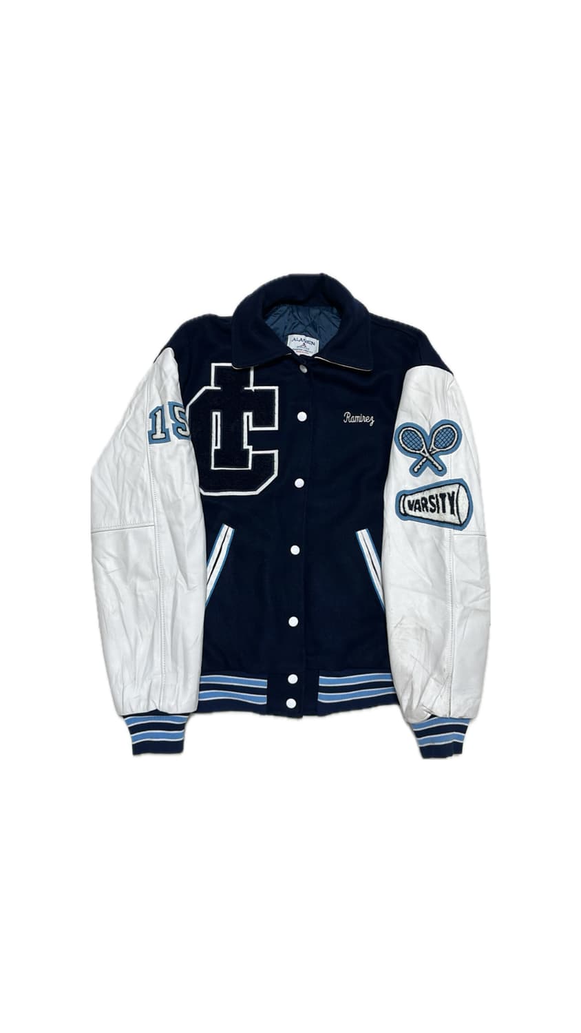 미국빈티지 바시티자켓 상품이미지1