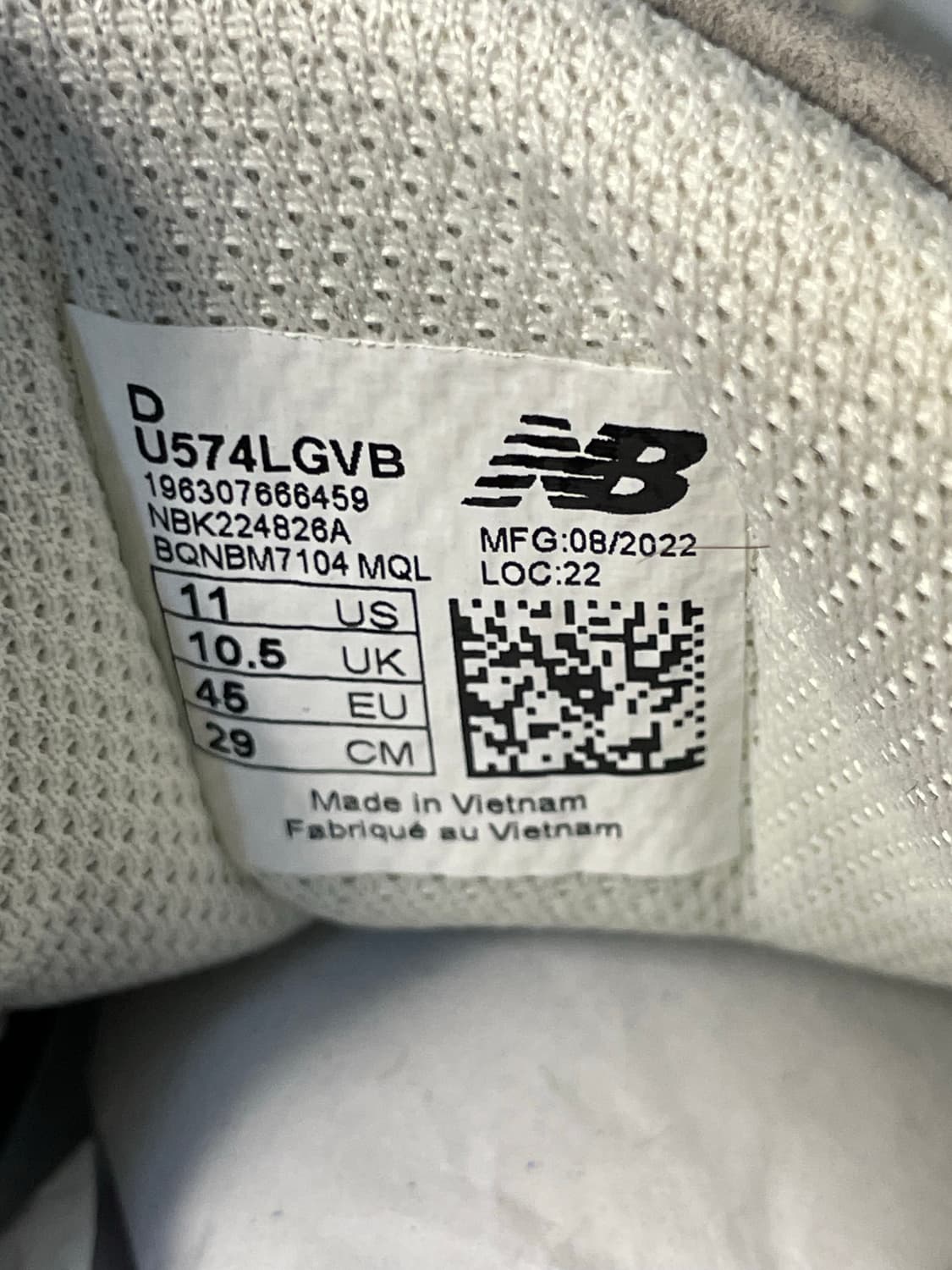 Newbalance 574 Legacy Sea Salt 상품이미지6