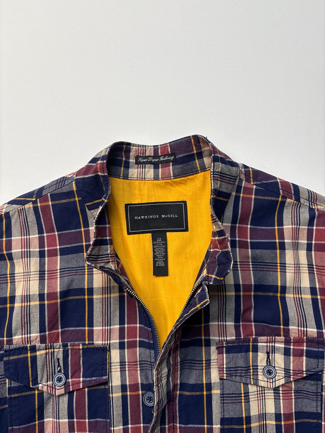 [L] HAWKINGS McGILL 논카라 숏 자켓 상품이미지2