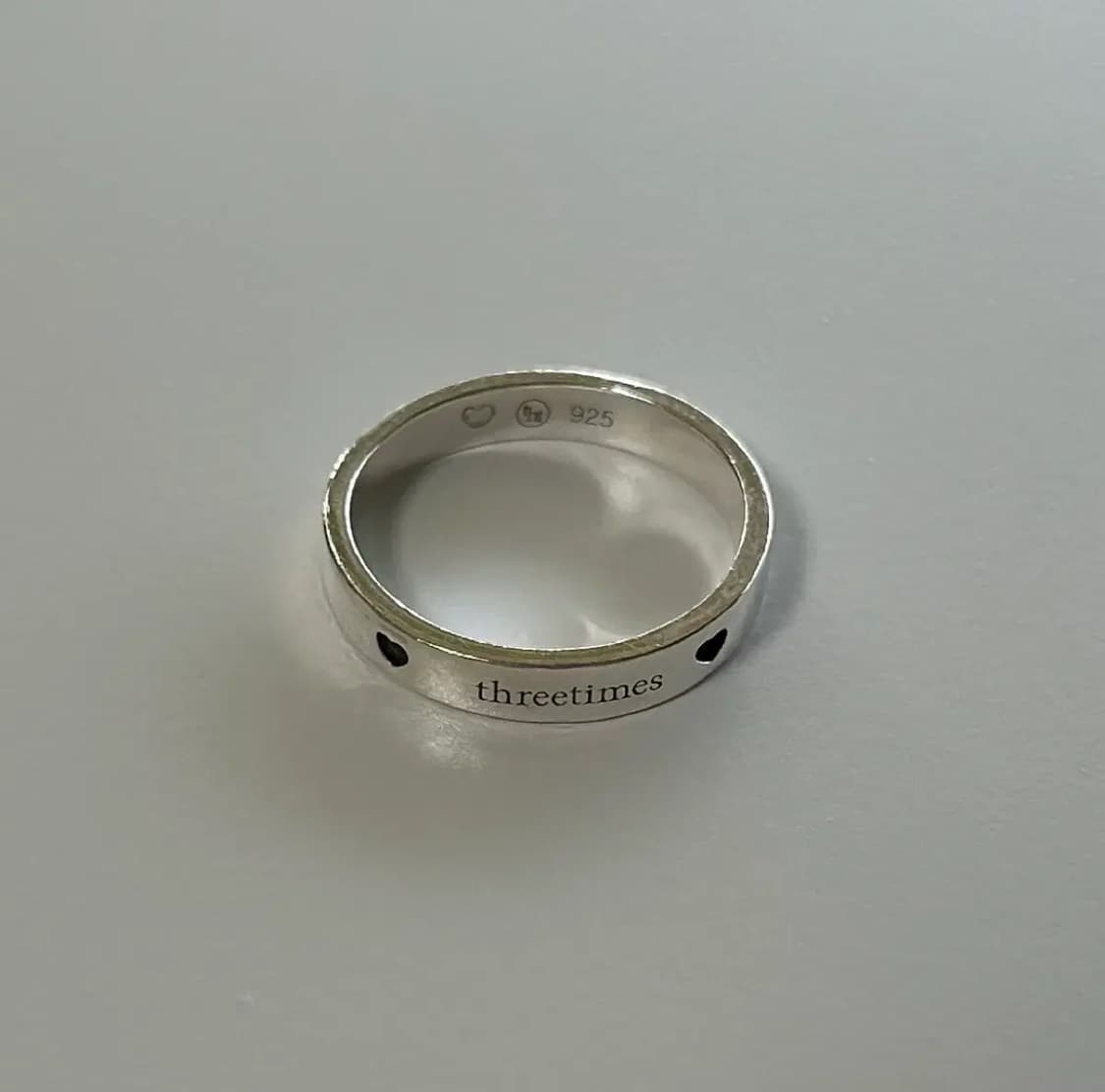 쓰리타임즈 hug ring 반지 허그 링 상품이미지3