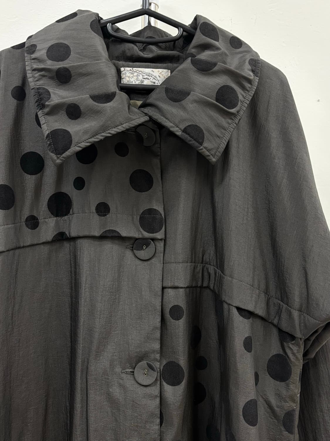 빈티지 도트 점퍼 패딩 상품이미지8