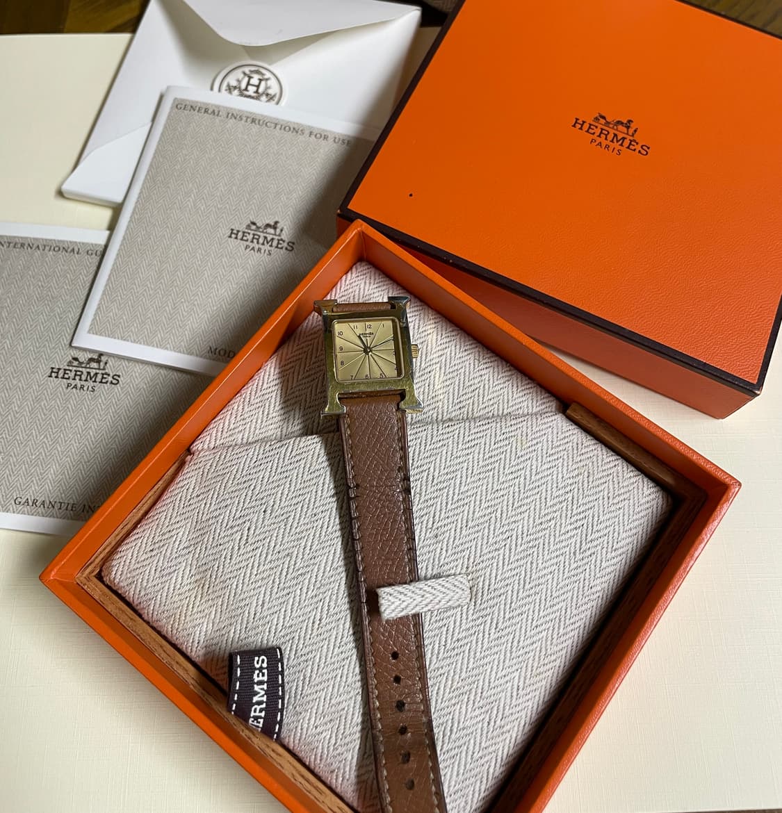 에르메스 H아워 Heure H HH1.201 여성 시계 보증서있음 상품이미지1