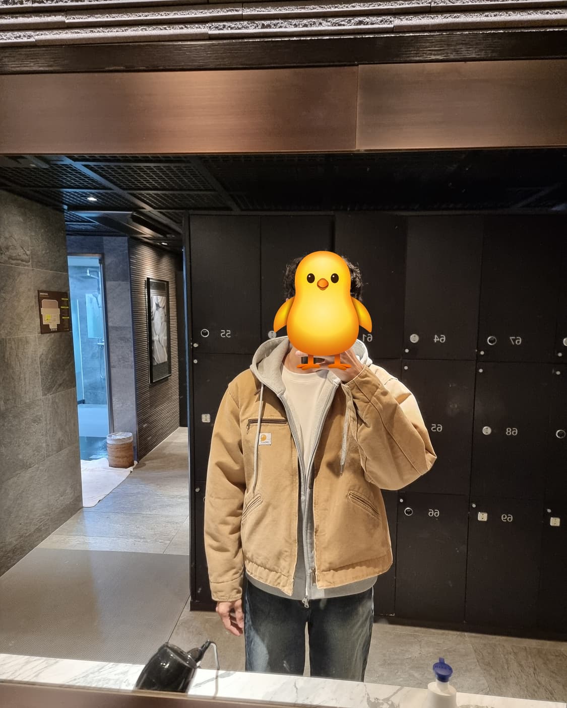 칼하트 디트로이트 자켓 WJ97 카멜 판매 상품이미지6