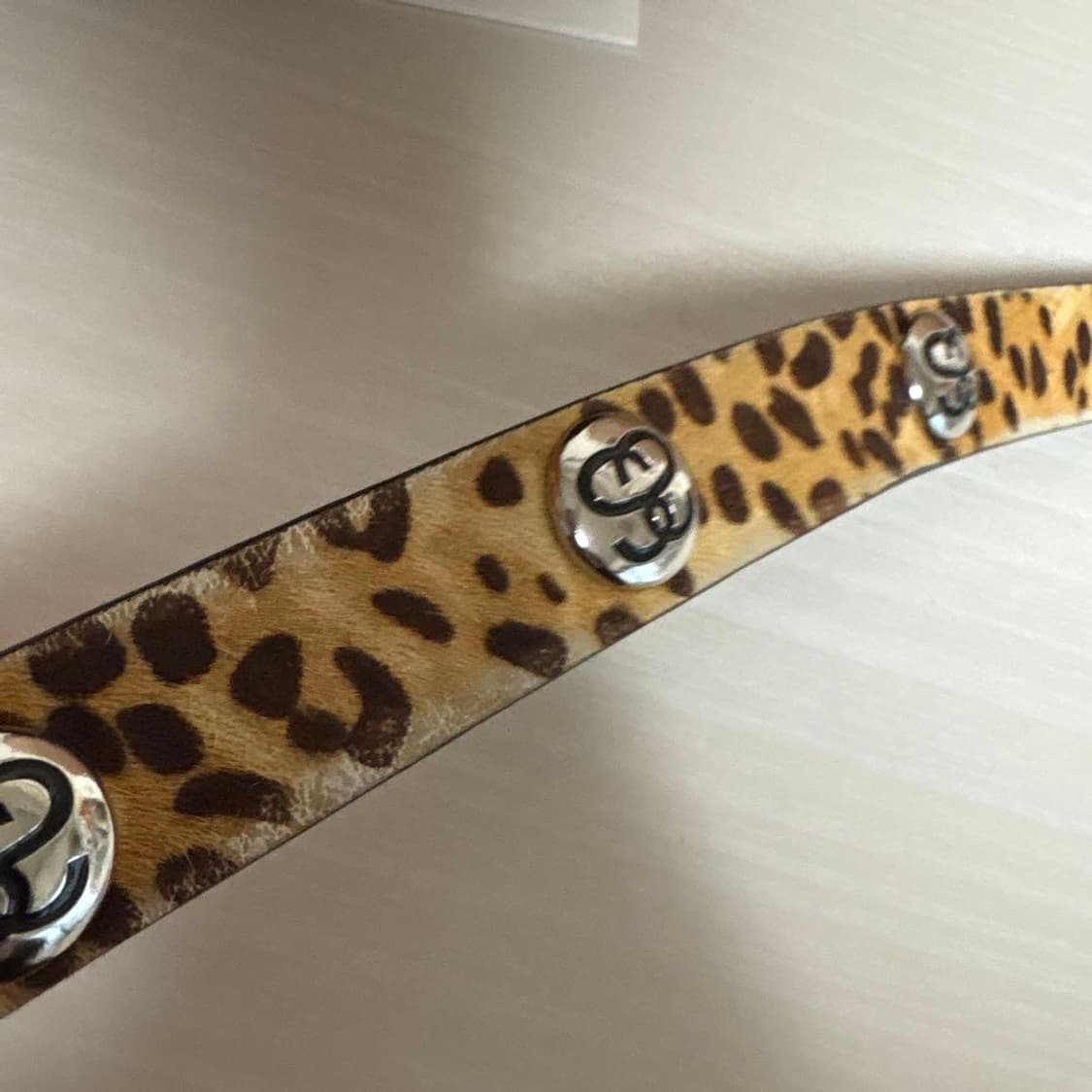 스투시 SS 링크 스터드 벨트 브라운 상품이미지10