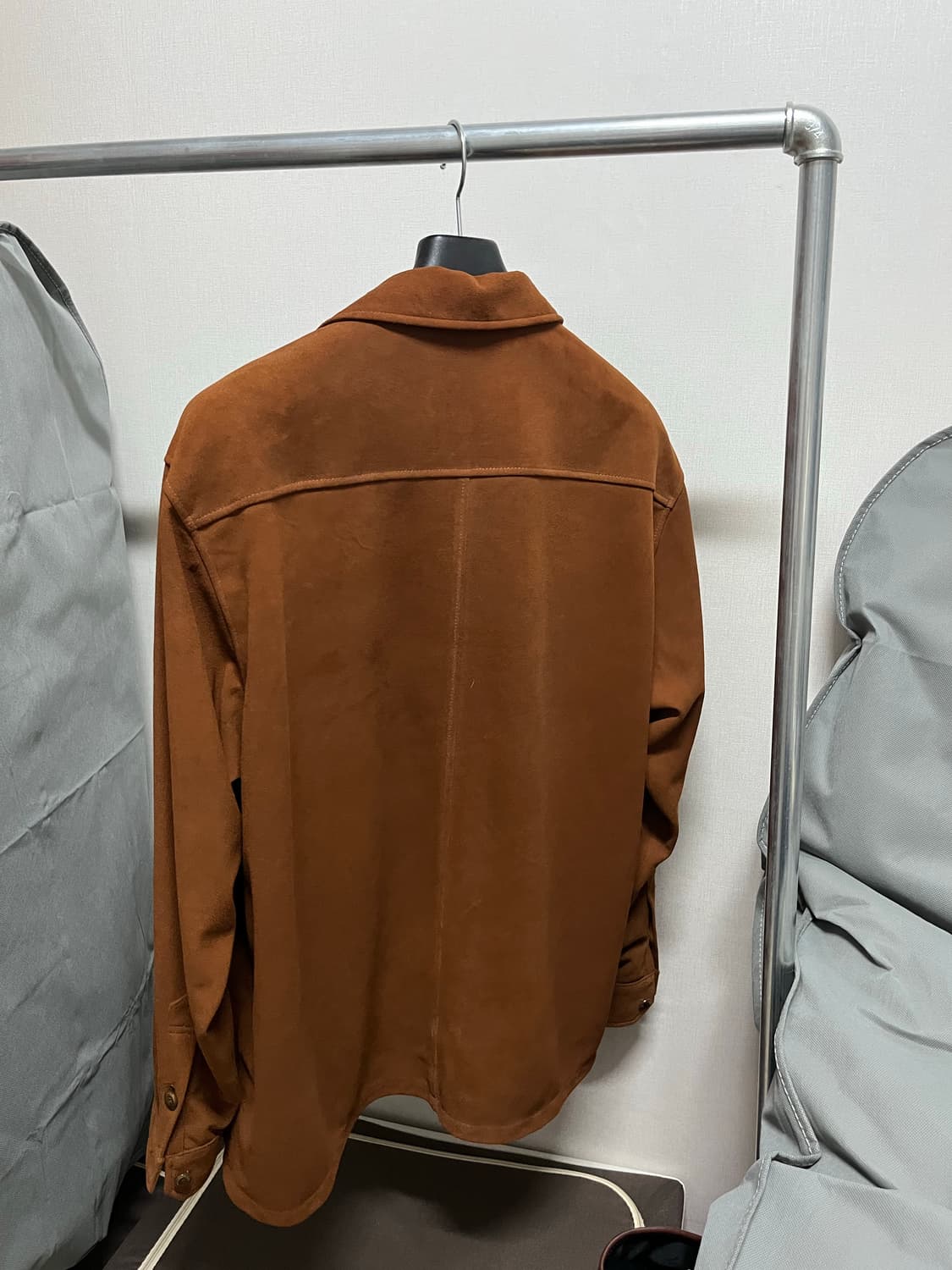 뤡코즈 램 스웨이드 셔츠 BLEEKER SHIRTS 1사이즈 상품이미지2