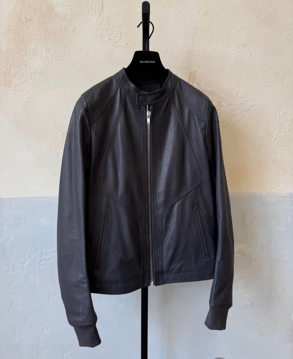 19SS 릭오웬스 인타르시아 레더 자켓 52 사이즈 상품이미지1