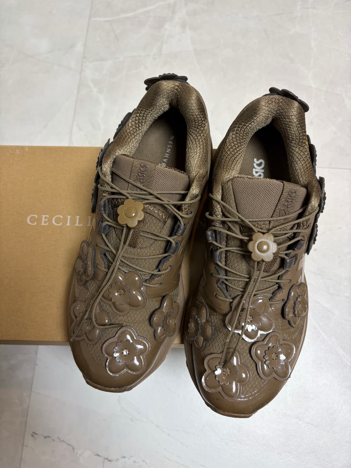 아식스 세실리에 반센 젤 터레인 세피아 상품이미지2