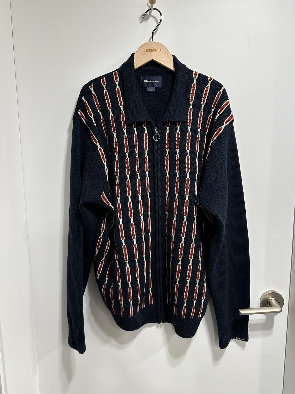 Thisisneverthat 니트 가디건 L 상품이미지4