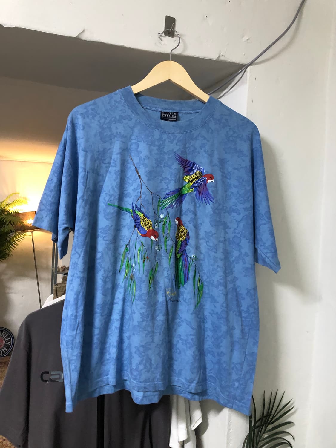 Aussie Themes Austrails bird blue tee 상품이미지1