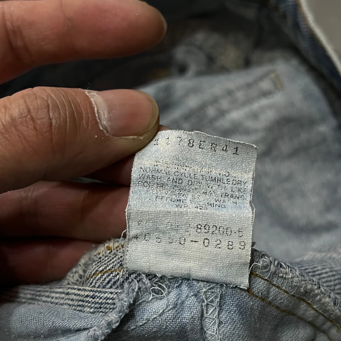  USA 리바이스 550 오렌지탭 데님 팬츠 y14807 상품이미지8