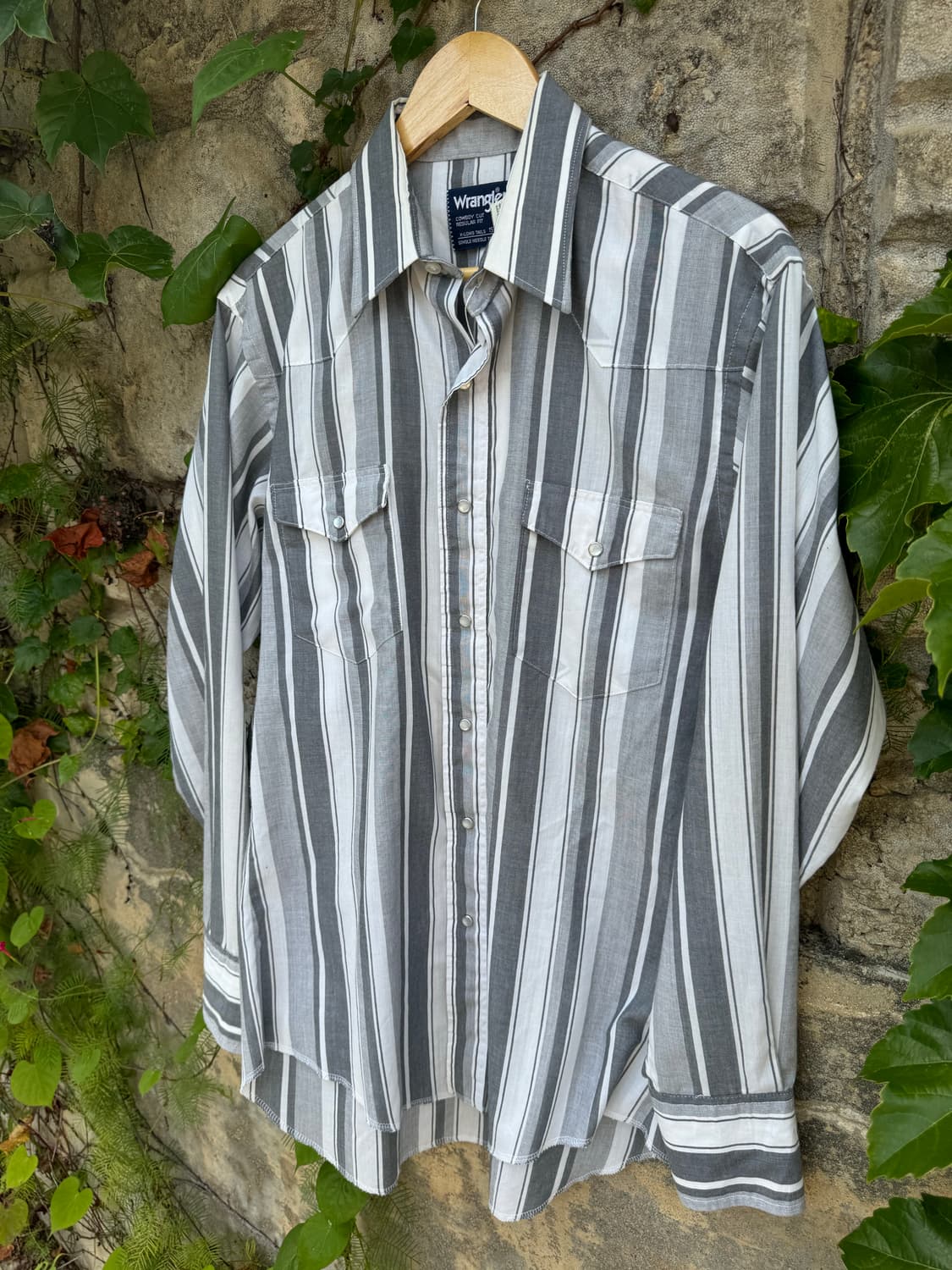 90s wrangler cowboy cut western shirt 상품이미지3