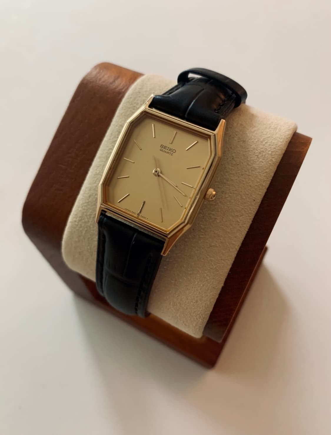 세이코 Seiko 스퀘어 쿼츠 골드 상품이미지1