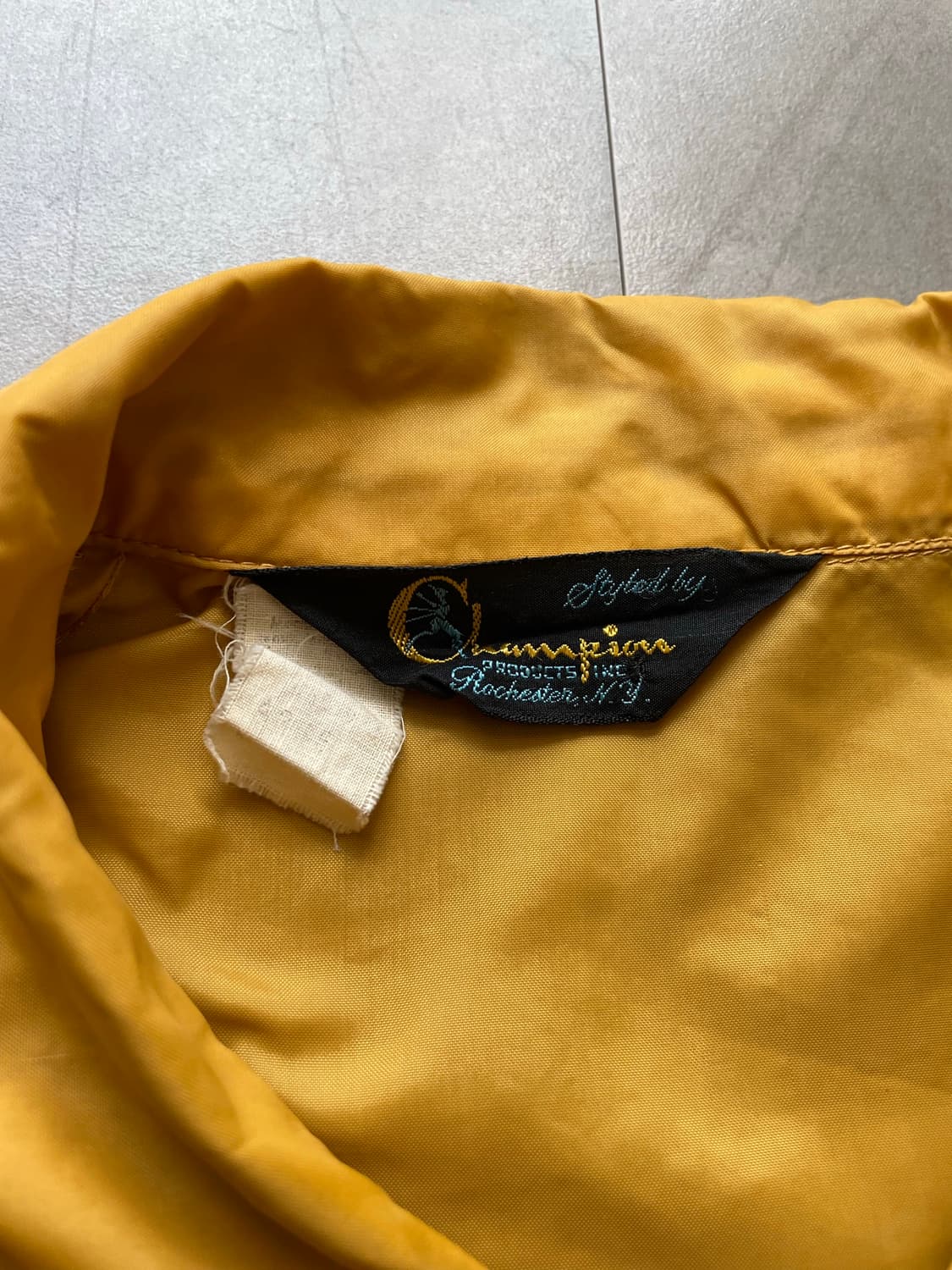 60s Champion Colorado Univ Coach Jacket 상품이미지4