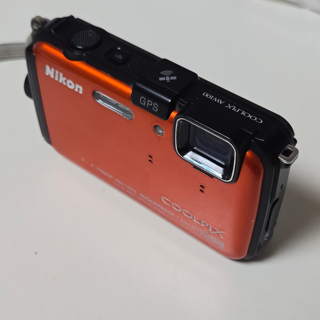 니콘 쿨픽스 AW100 오렌지 디지털 카메라 상품이미지2