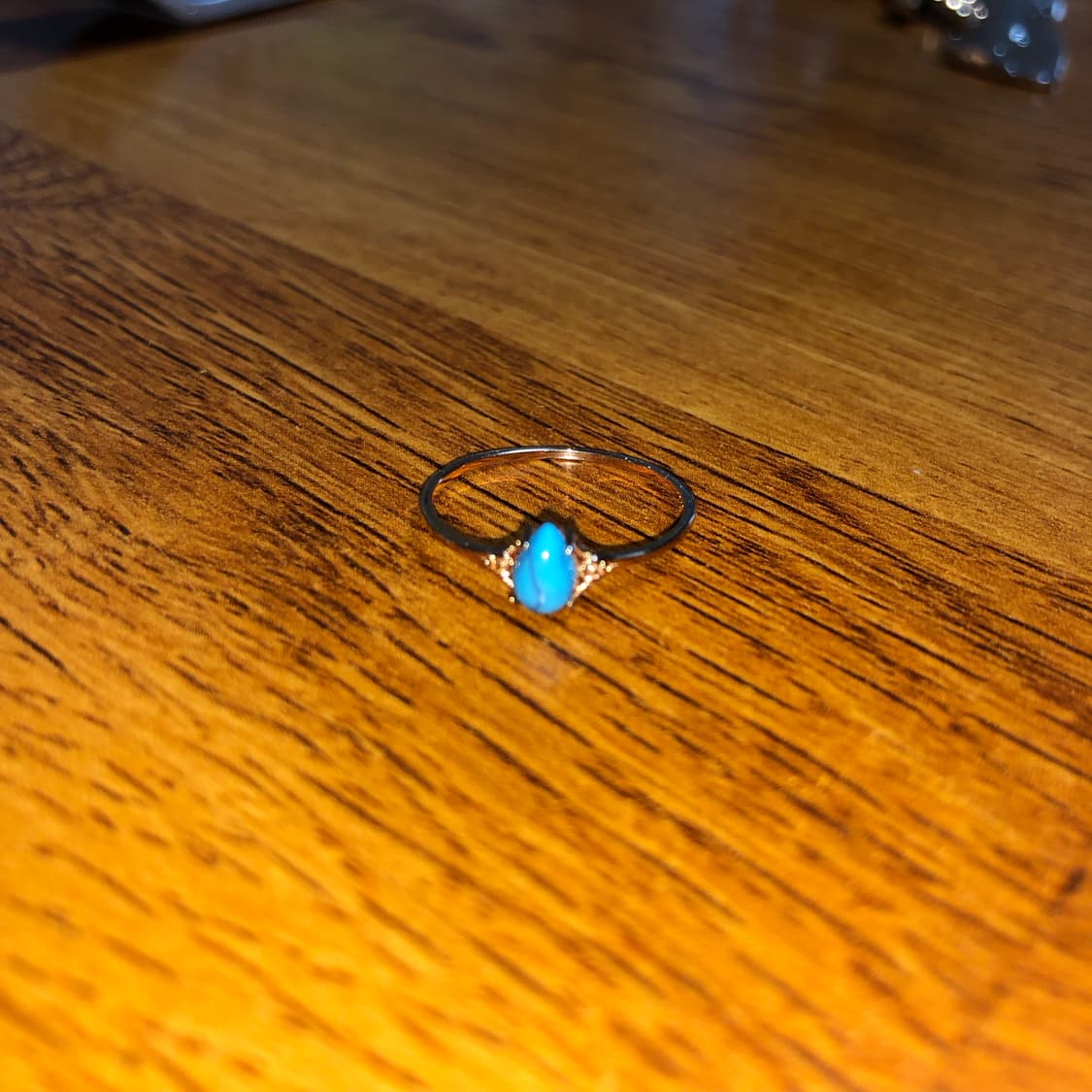 미니 터키석 반지 📘  상품이미지2