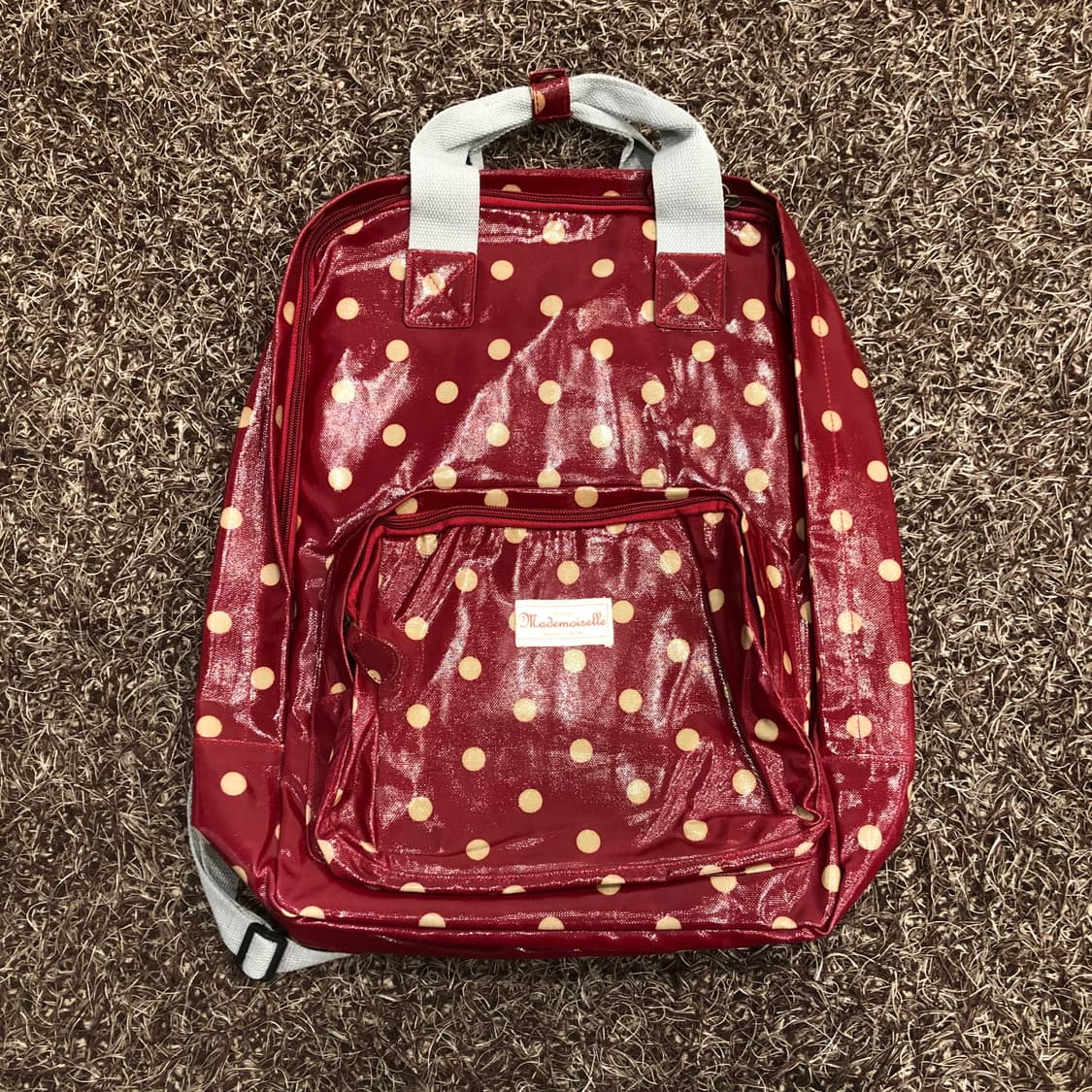 마드모아젤 Mademoiselle 도트 백팩 상품이미지1