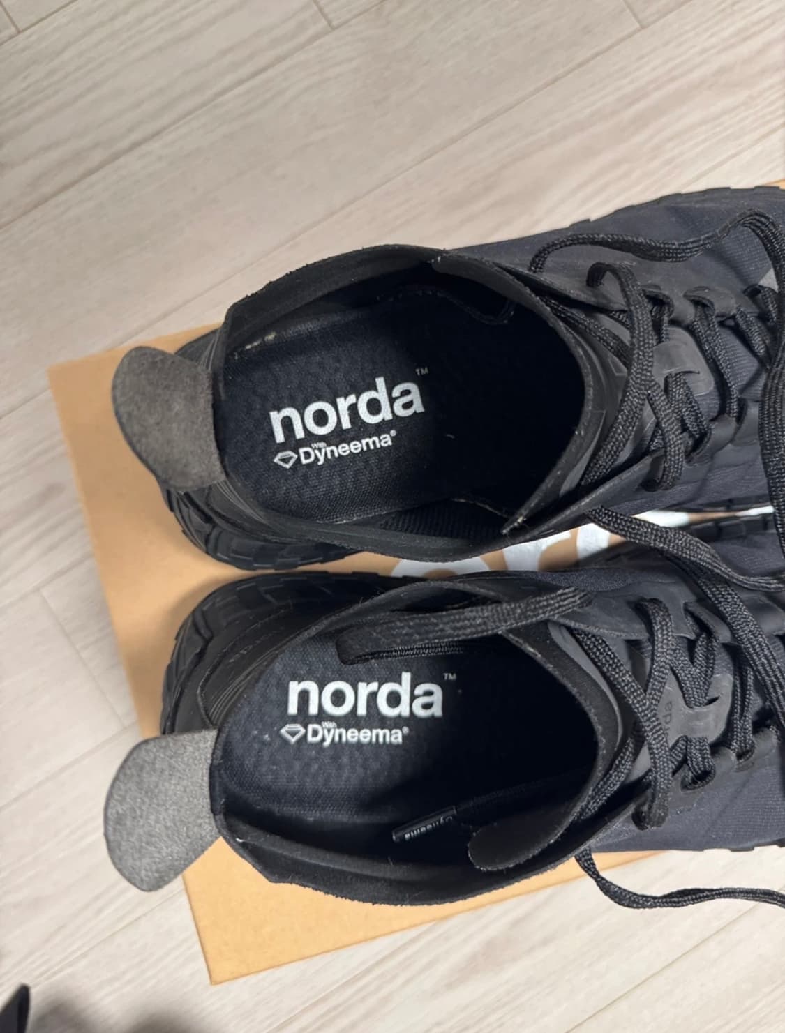 노다 001 스텔스 블랙 285mm 판매합니다 상품이미지2