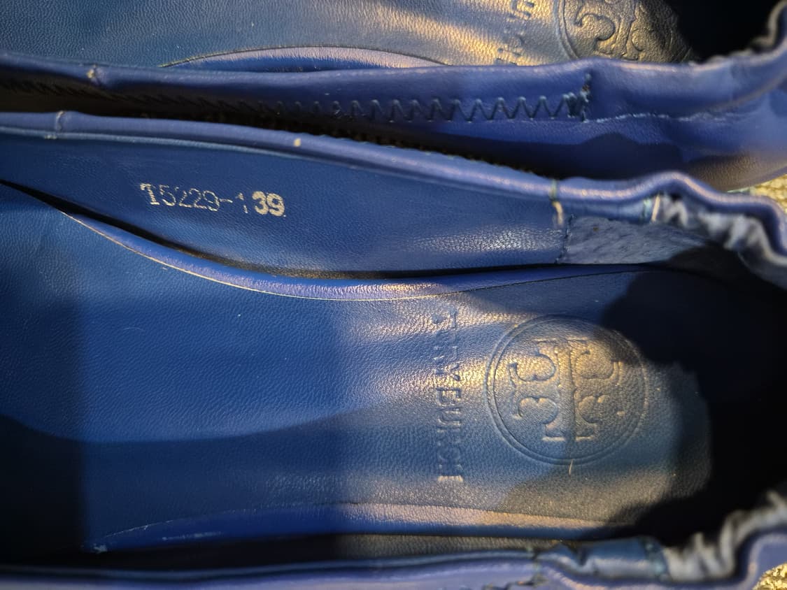 Tory Burch 토리버치 블루 레더 플랫슈즈
39 상품이미지2