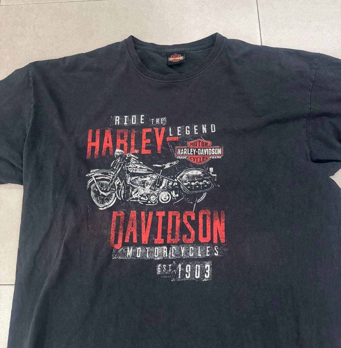 00’s Harley Davidson 티셔츠 XXL 상품이미지4