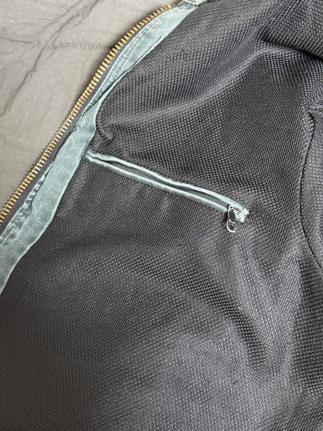 Carhartt j150 htg 후드 워크 자켓 헌터 그린 상품이미지5