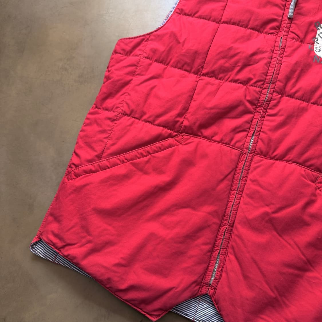 폴로 진스 퀄팅 베스트 상품이미지2