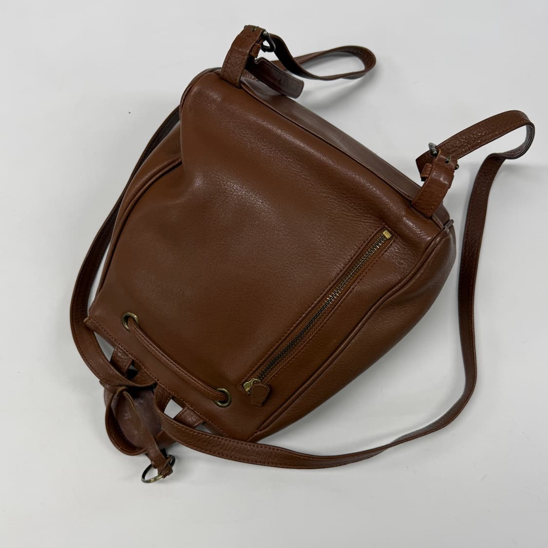 old Margaret Howell leather backpack 상품이미지3