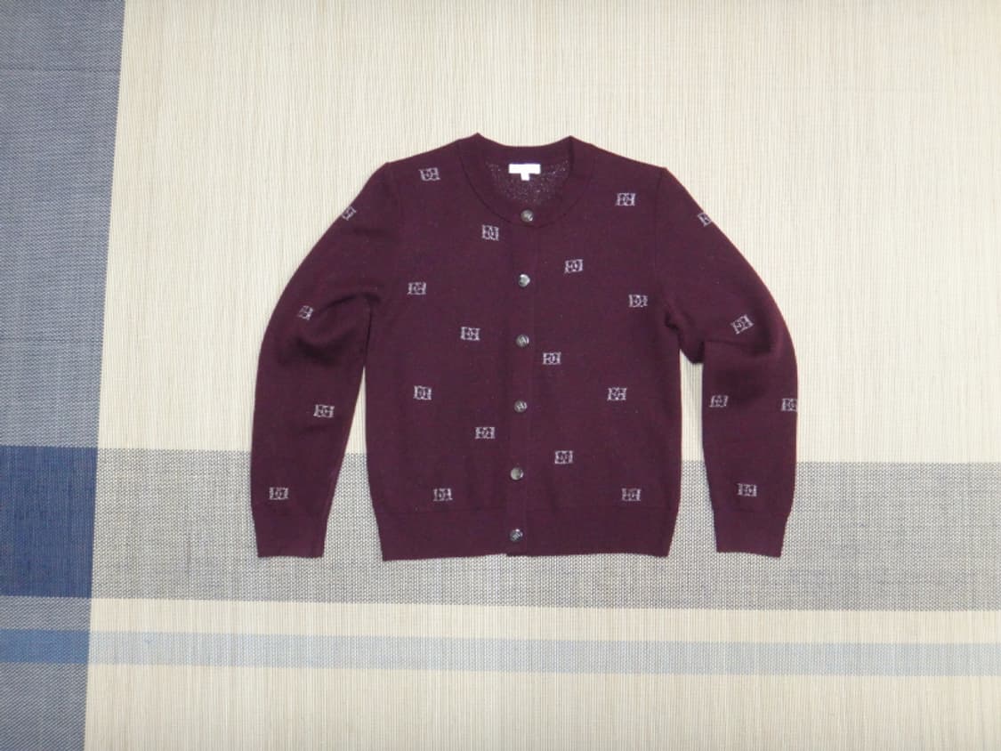 (95/M) 에스까다 ESCADA 여성 울혼방 가디건 상품이미지1