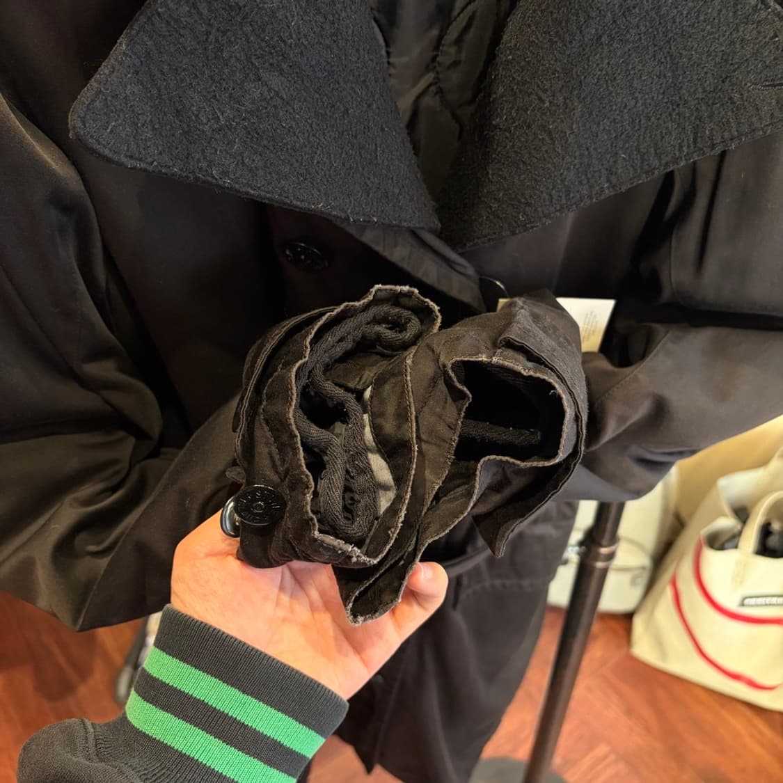 15863 - 스톤아일랜드 벨티드 트렌치 코트  상품이미지7