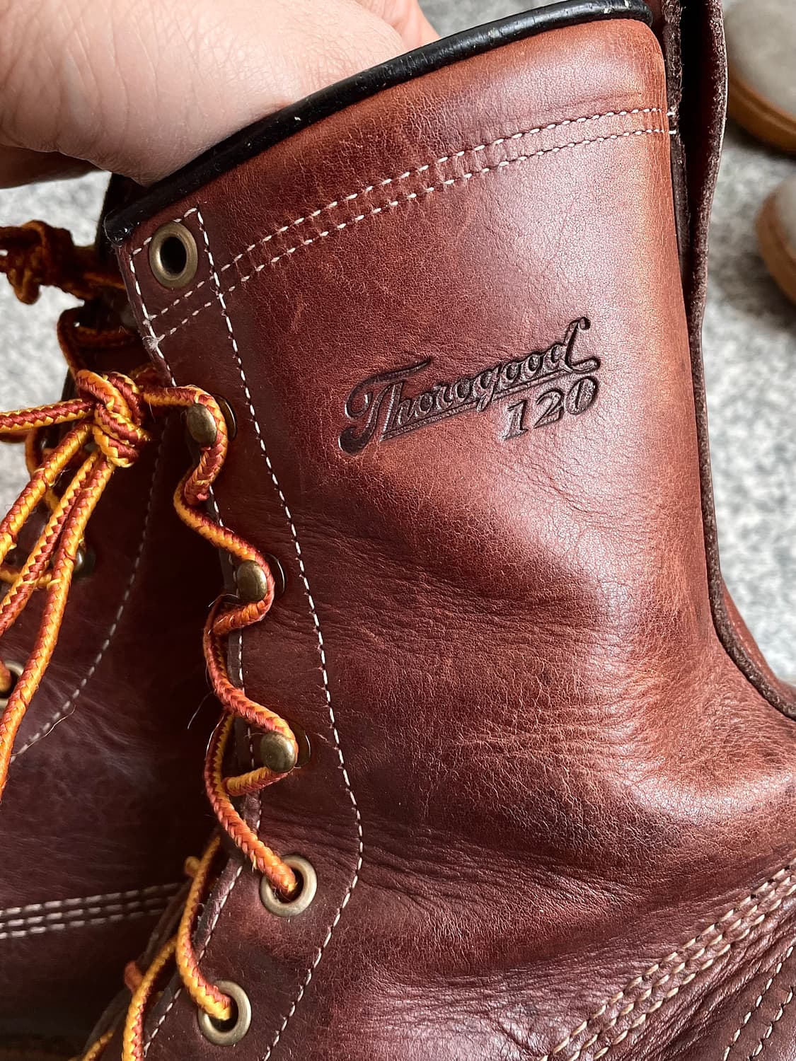 쏘로굿 120주년 한정모델 플레인토 워커 USA 상품이미지5