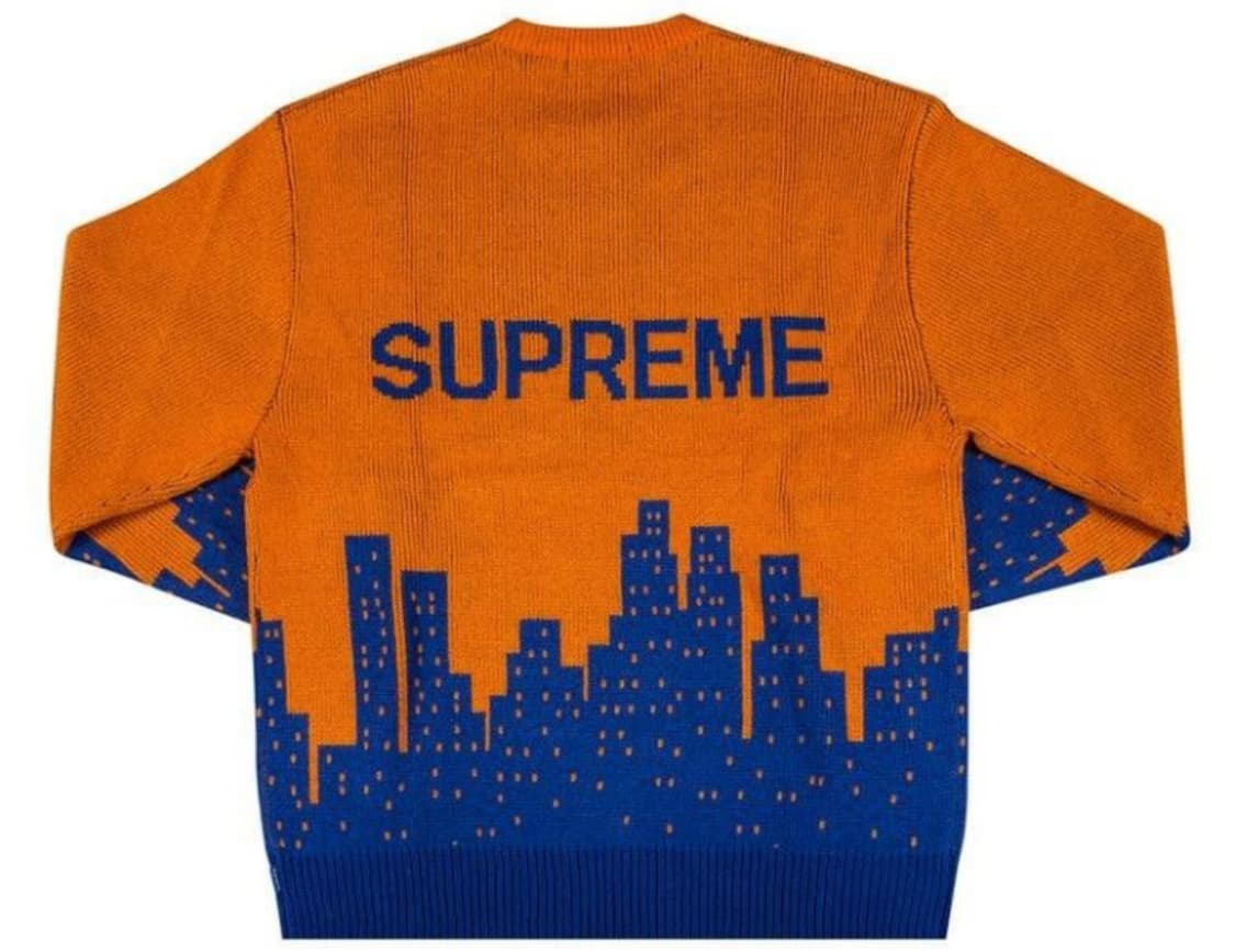정품) 슈프림 수프림 supreme 뉴욕 스웨터 XL 상품이미지2