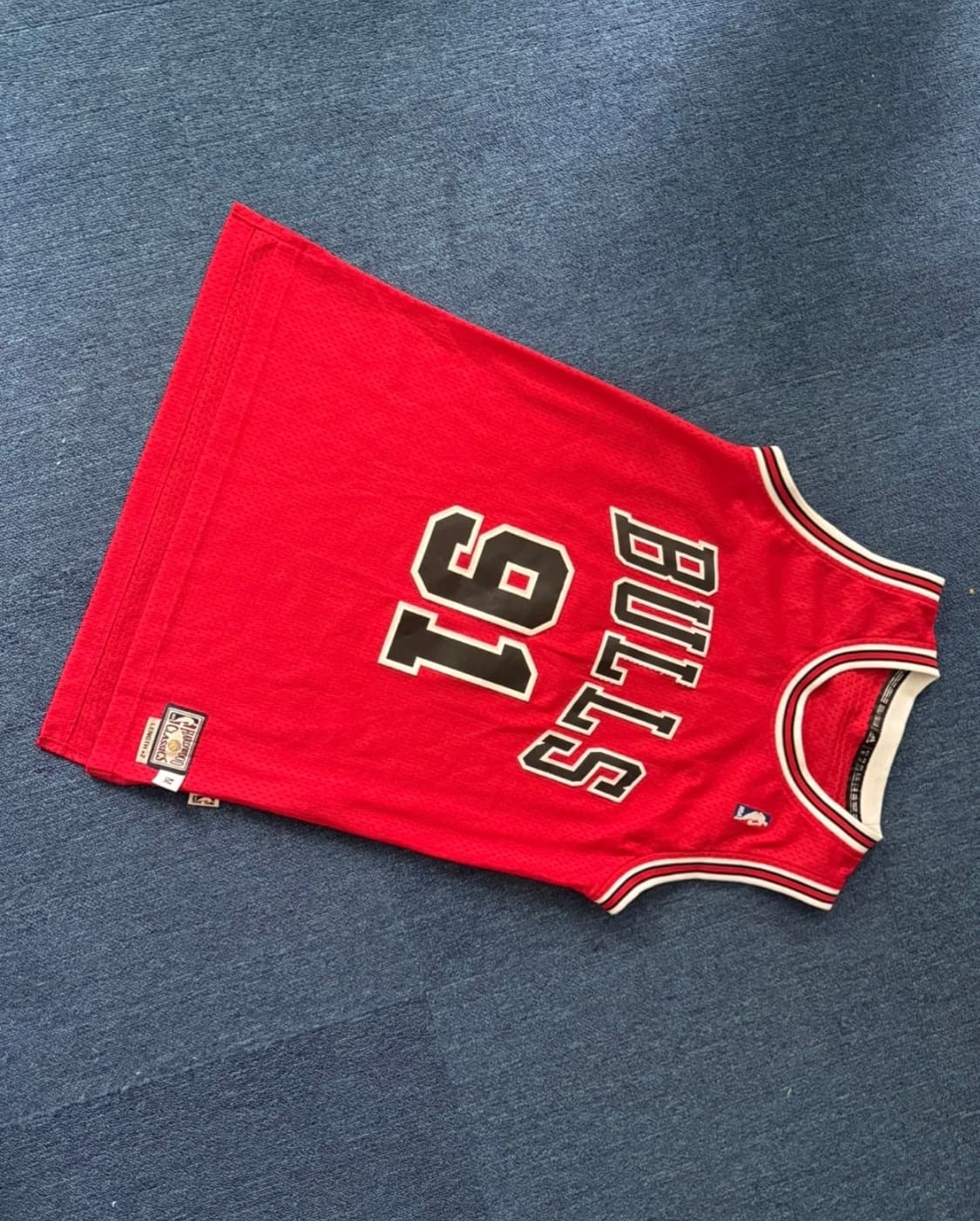 아디다스 로드맨 91 시카고 불스 유니폼 M 상품이미지3