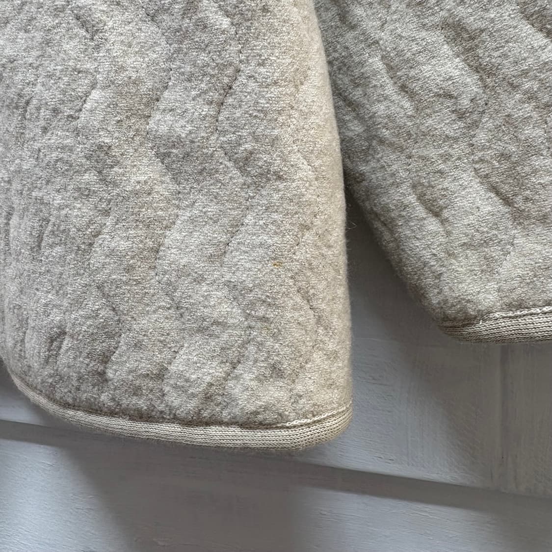 GEIGER 가이거 꽃 자수 퀼팅 울 자켓 40 상품이미지3