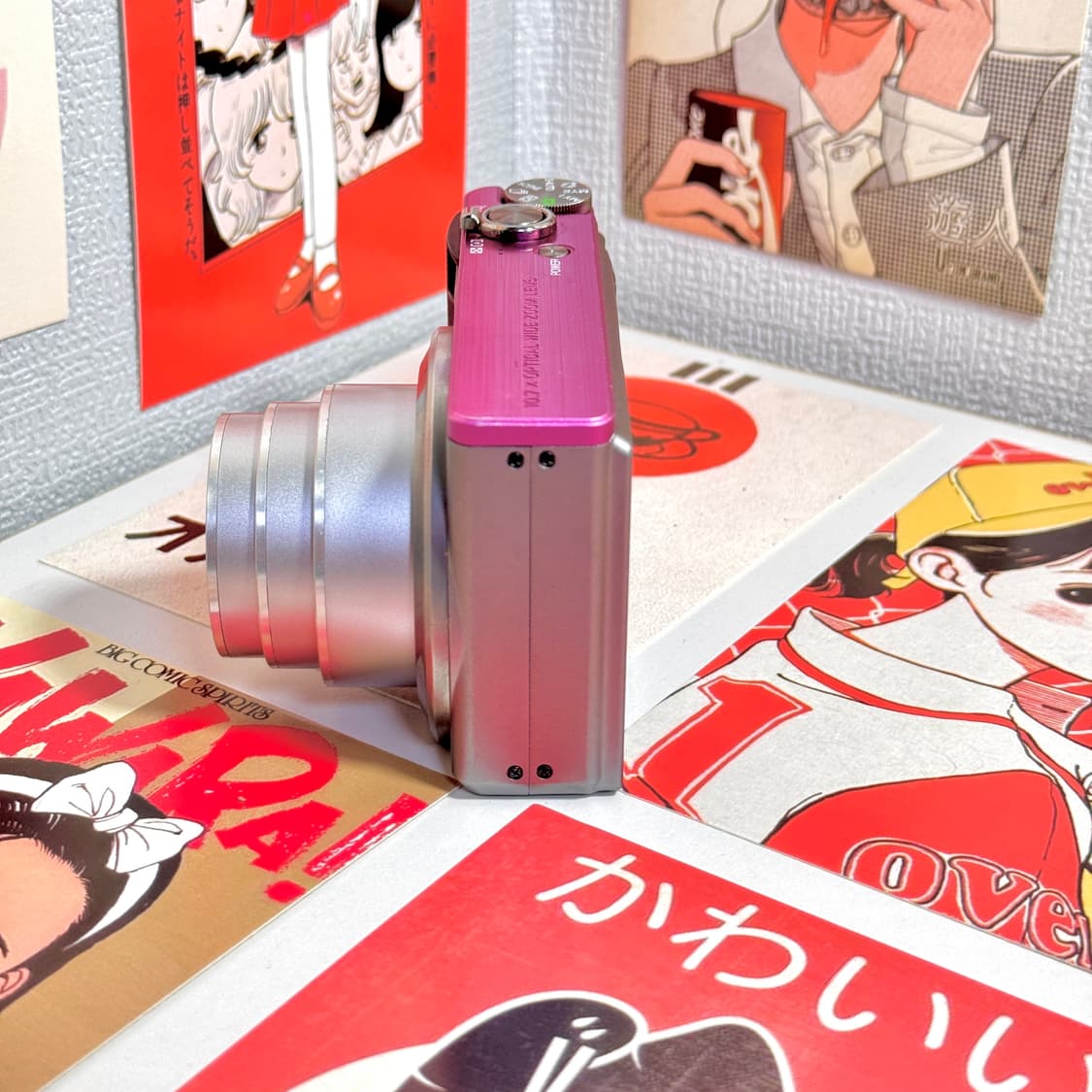 리코 CX3 투톤(Light Gray&Pink) 빈티지디카 상품이미지6