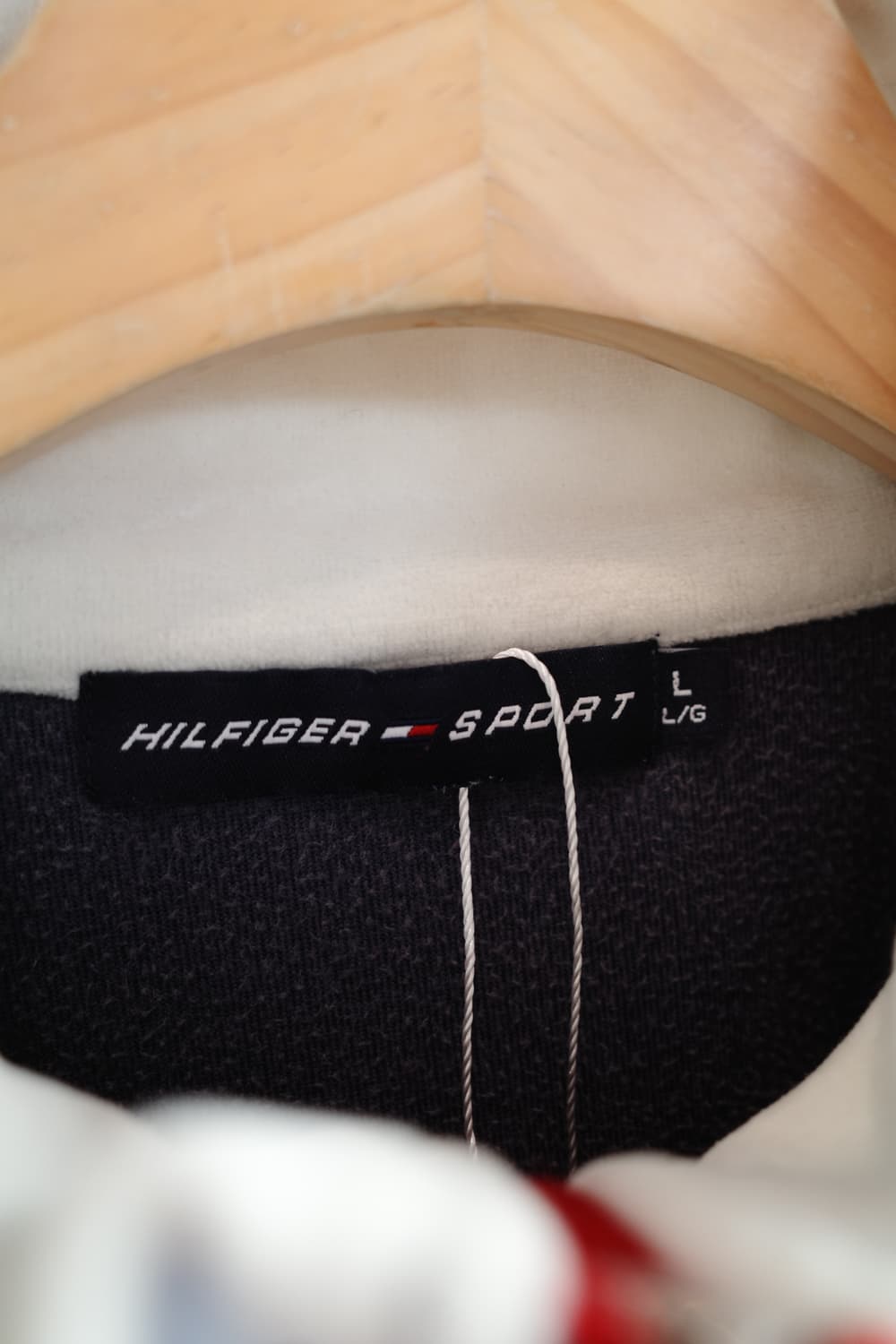 TOMMY HILFIGER 타미 힐피거 벨벳 져지 상품이미지3