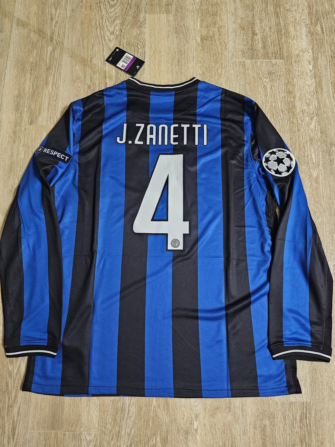 인테르 인터밀란 자네티 마킹 올드유니폼 레트로유니폼 상품이미지2