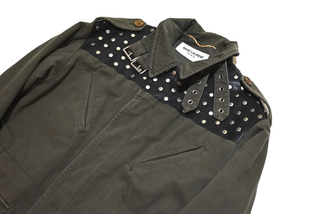 Saint Laurent 14FW lambskin military 상품이미지6
