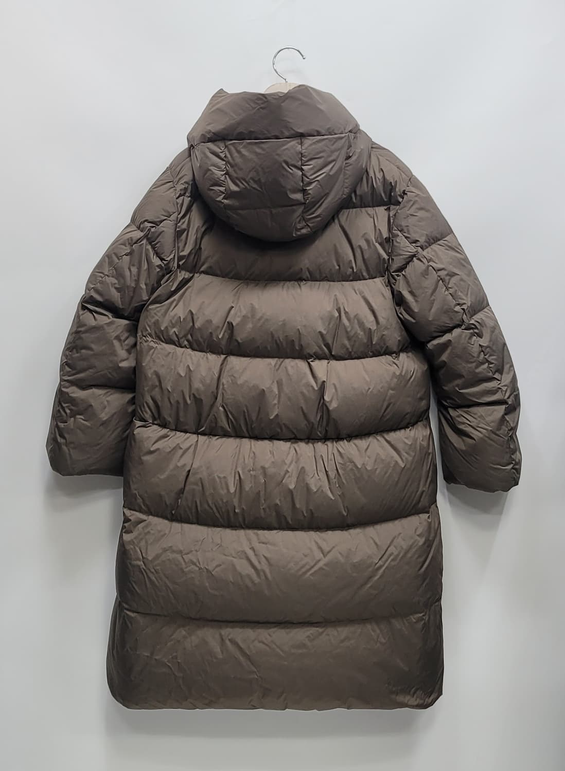 유니클로 질샌드 +J 오브사이즈 다운 파카 / 여 S 브라운
 상품이미지3