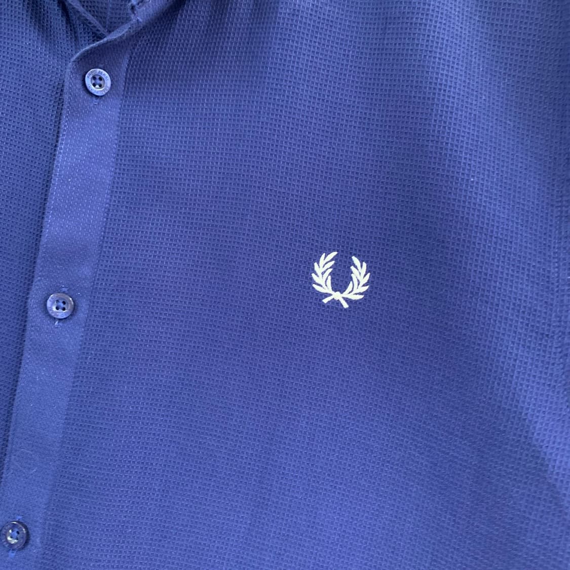 L 프레드페리 트윈팁 디테일 반팔 셔츠 남방 상품이미지3