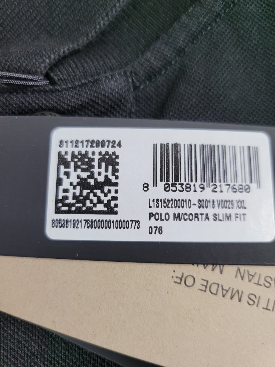 🧭 [새상품] 스톤아일랜드 로고 패치 슬림핏 피케 폴로 (XXL, 3X 상품이미지5