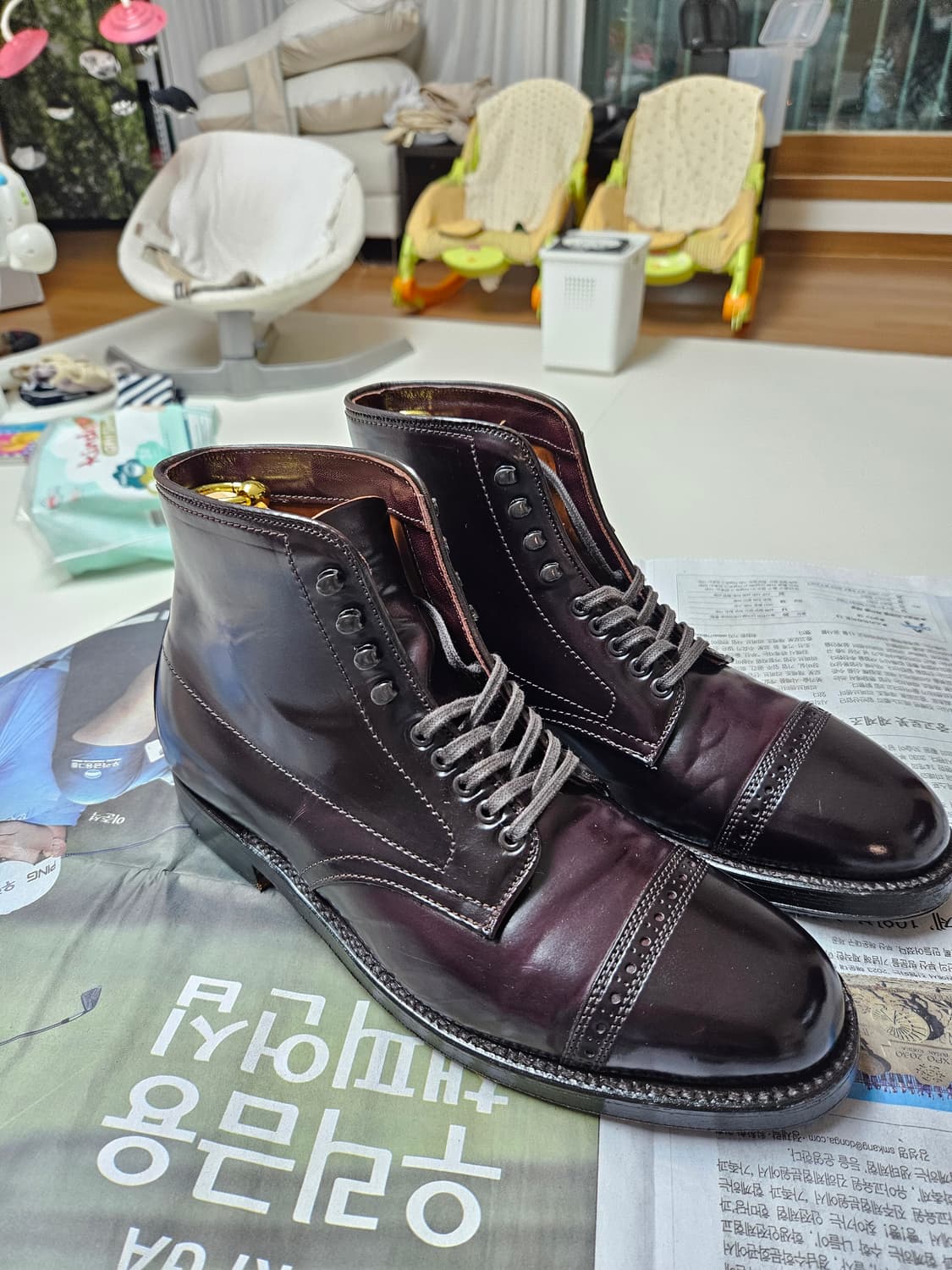 알든 컬러8 코도반 파라점퍼부츠 7D 상품이미지1