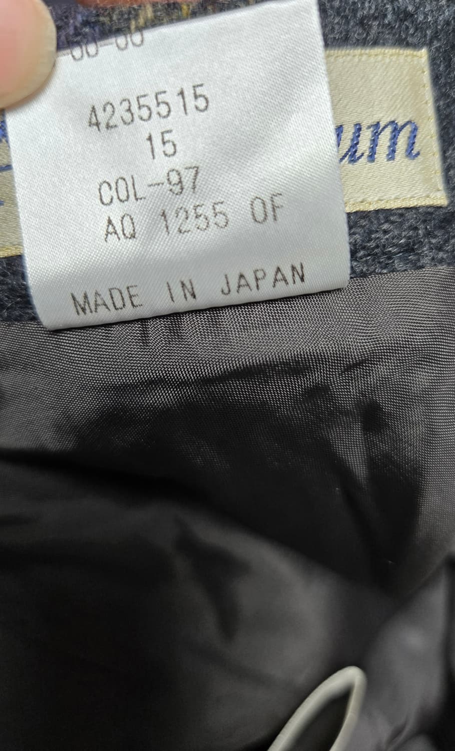 랄프로렌 가디건 아쿠아스큐텀 체크스커트 상품이미지8