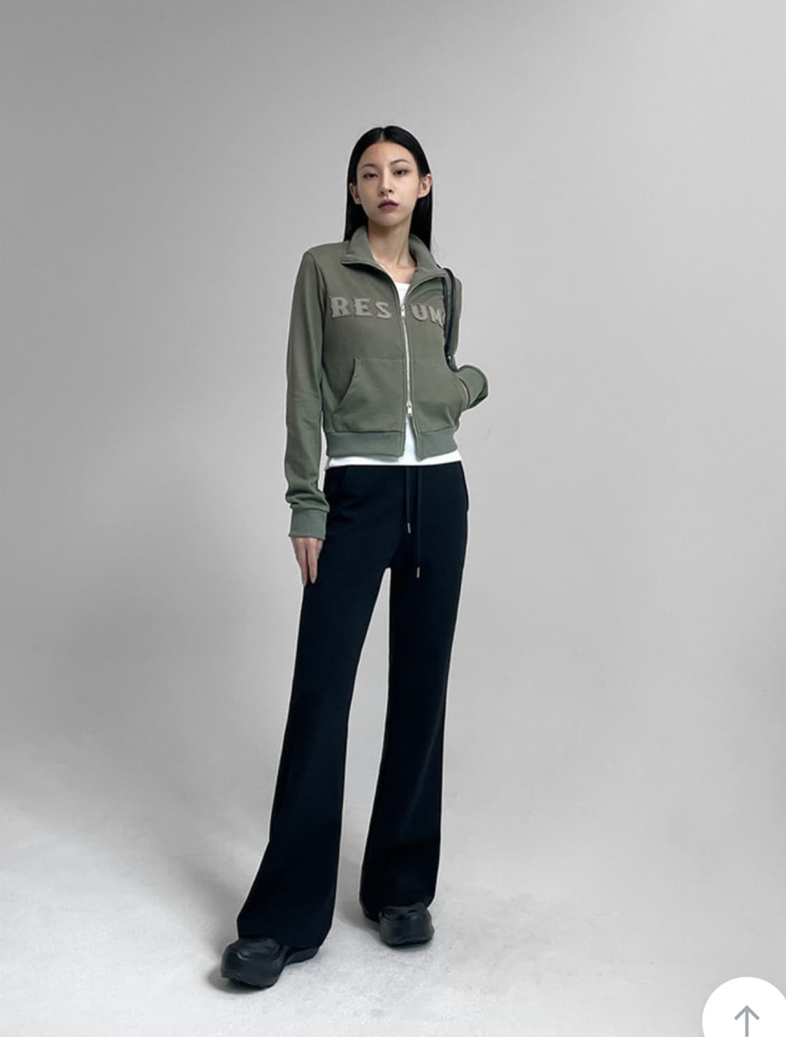 블랙업 비엔트 부츠컷 트레이닝 팬츠 상품이미지1