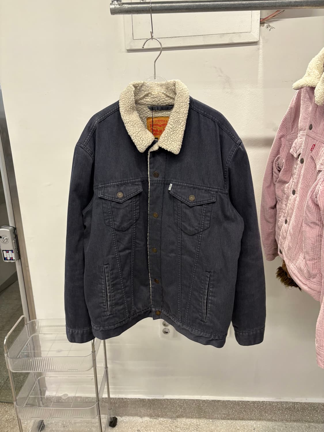 Levi’s sheep denim jacket 상품이미지1