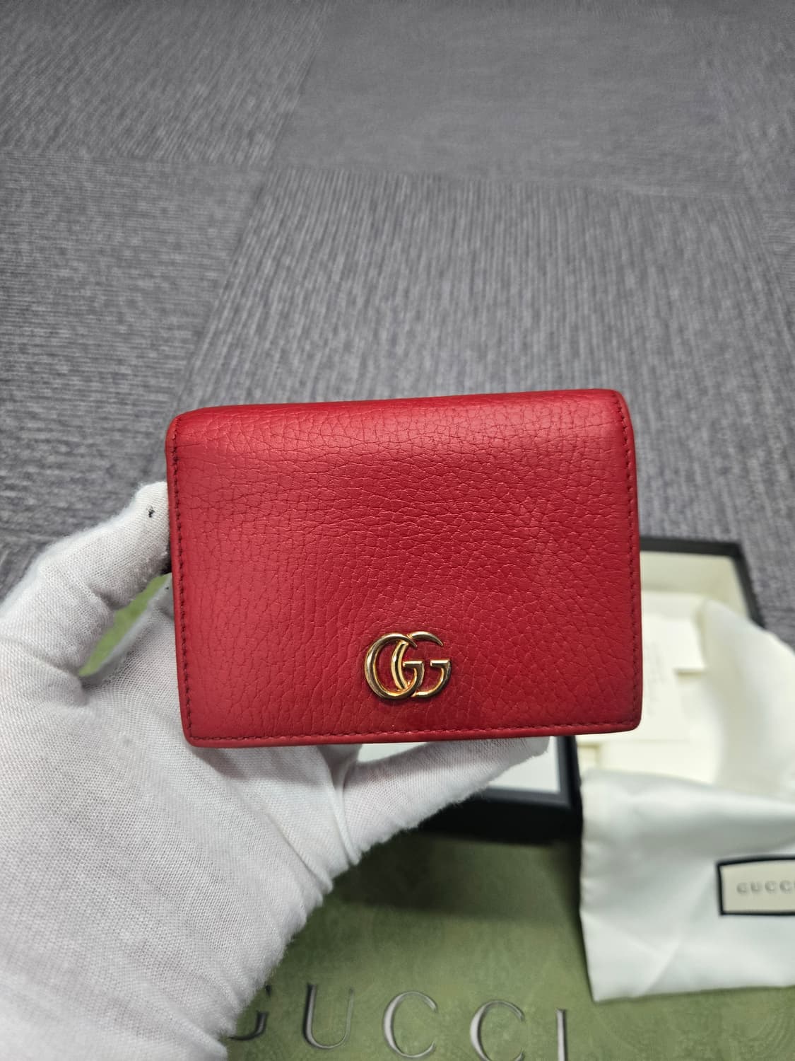 [특가][정품] 구찌 마몬트 GG 여성 반지갑 상품이미지1