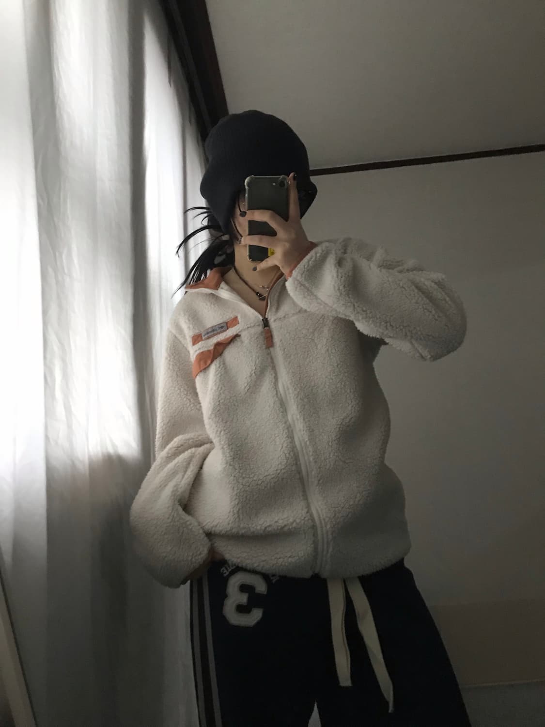 콜롬비아 아이보리 후리스 상품이미지4